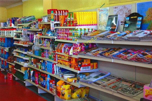 Photo 6"x4" Kincasslagh - Interior of Cope Convenience Store Kincaslough c2008