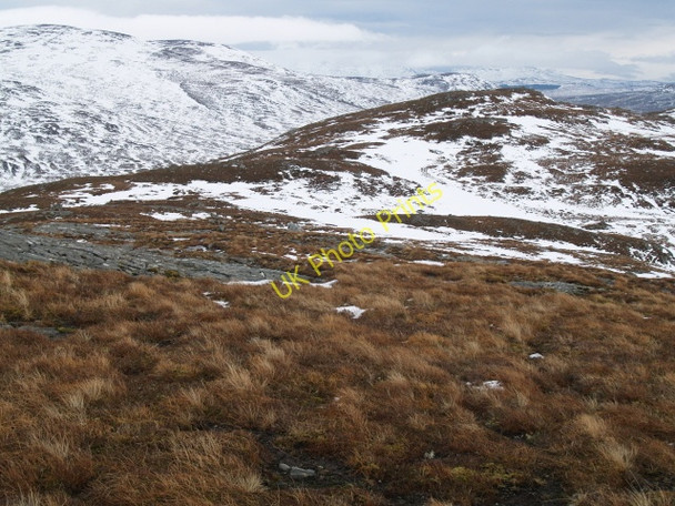 Photo 6"x4" SE ridge, Meall Feith Dhiongaig Meall F\u00e8ith Dhiongaig c2009