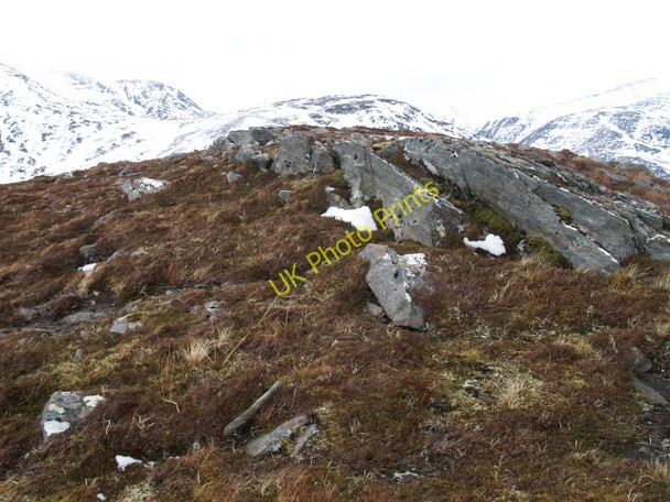Photo 6"x4" Summit, Meall Feith Dhiongaig Meall F\u00e8ith Dhiongaig c2009