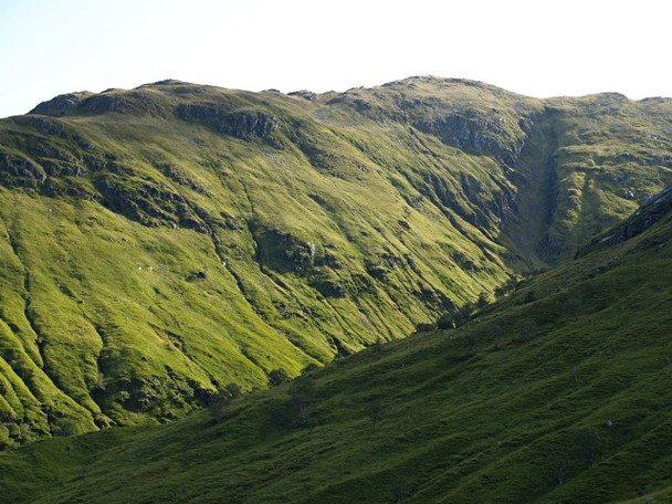 Photo 6"x4" NW ridge of Sgurr a' Chuilinn and Am Fas-allt Am F\u00e0s-allt c2008