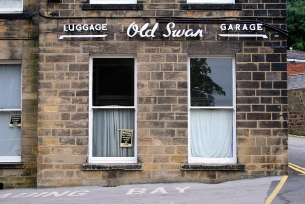 Photo 6"x4" Old Signs at The Old Swan Harrogate c2008