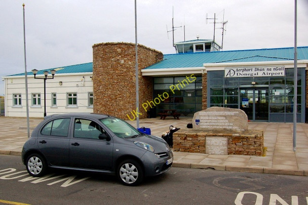 Photo 6"x4" Donegal Carrickfin Airport - Returning rental car Rinnafarset c2008