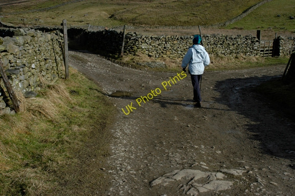 Photo 6"x4" The way to Pen-y-ghent Helwith Bridge c2009