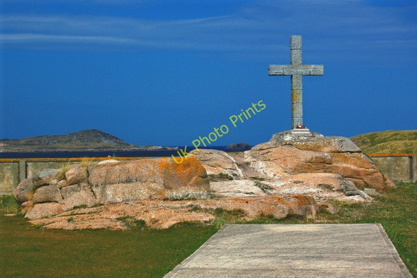 Photo 6"x4" Bunbeg - Magheragallon Cemetery Derrybeg\/B8125 c2008 P6