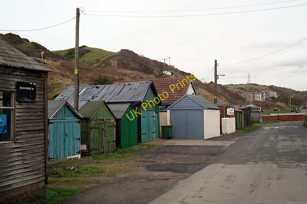 Photo 6"x4" Garages and fish shop, Skinningrove Loftus c2009
