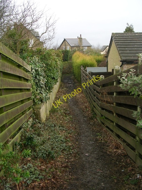 Photo 6"x4" Footpath - Belmont Rise Baildon c2009