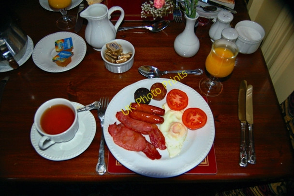 Photo 6"x4" Glashagh - Teach Jack's Hotel full Irish breakfast Carrick\/B8128 c2008