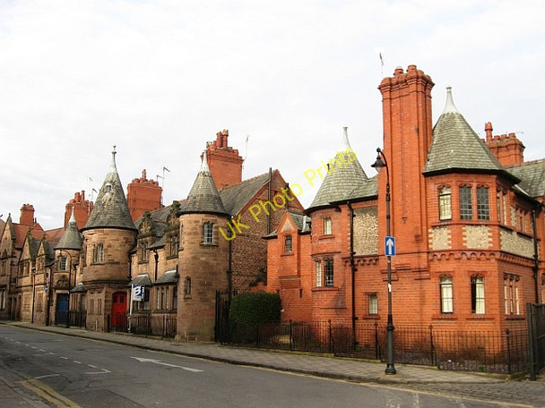 Photo 6"x4" Ornate houses near Grosvenor Park Chester c2009