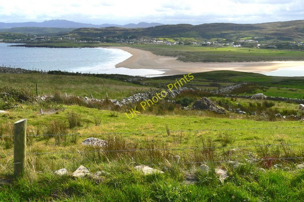 Photo 6"x4" Horn Head - Dunfanaghy shown in background Dunfanaghy c2005
