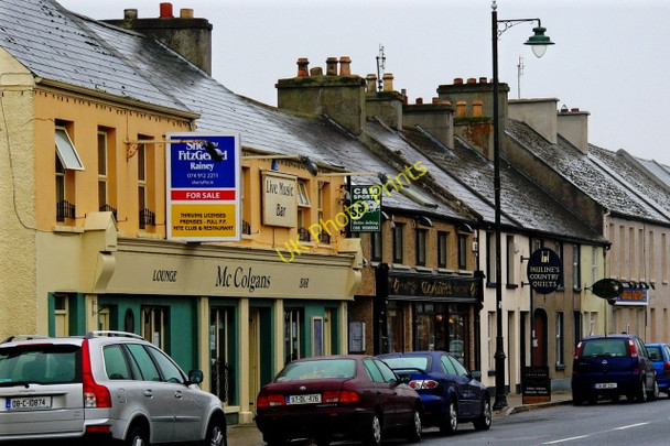 Photo 6"x4" Dunfanaghy - Buildings & chimneys in town centre Dunfanaghy c2008