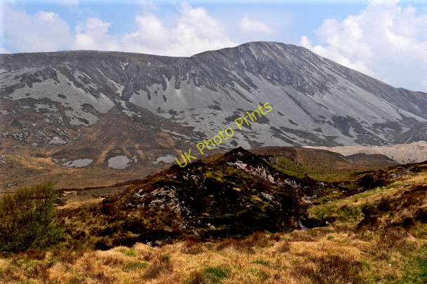 Photo 6"x4" Road from Falcarragh SE to R251 -Muckish Mountains Carrowcannon c2008 P2