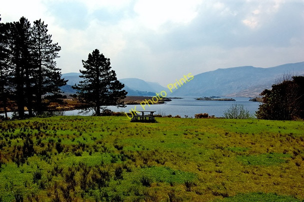 Photo 6"x4" Glenveagh National Park - View from visitor centre Creeslough c2008
