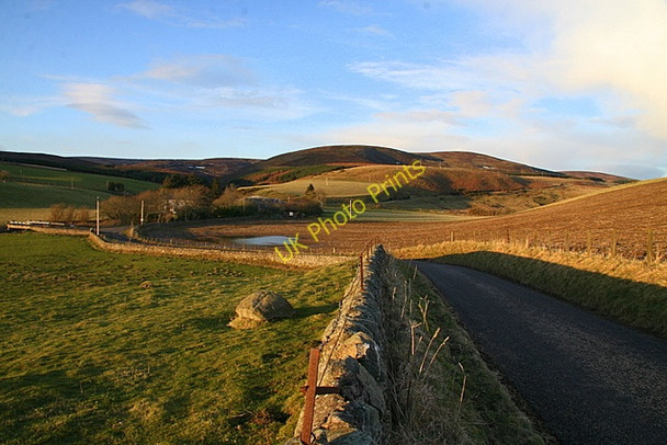 Photo 6"x4" Dry stone wall, Afflochie Auchnacree c2009