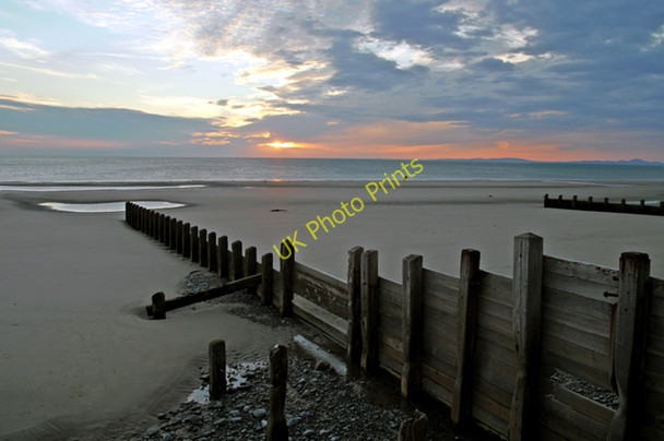 Photo 6"x4" Sunset over Cardigan Bay Barmouth\/Abermaw c2007
