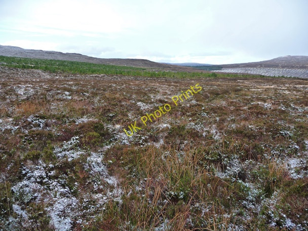 Photo 6"x4" Moorland south of the A850 Horneval c2009