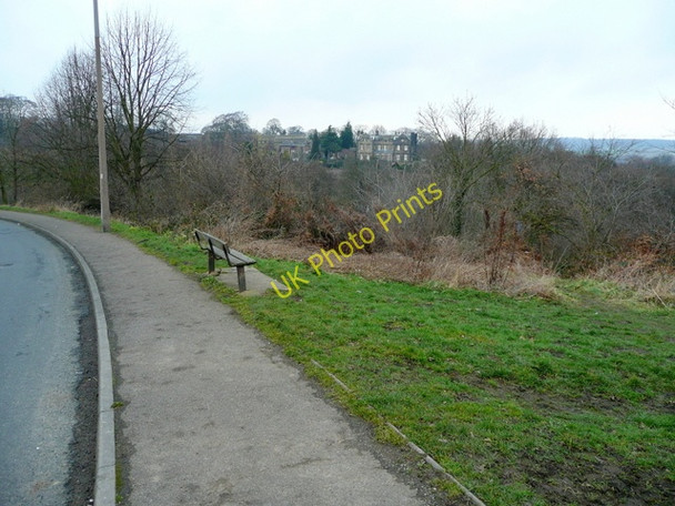 Photo 6"x4" Bench by Ballfield Lane Kexbrough c2009