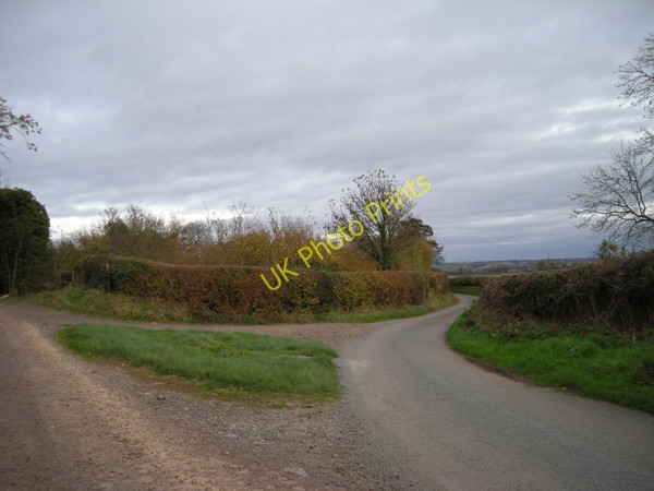 Photo 6"x4" The lane past Holy Trinity Church, Wheathill Wheathill\/SO6282 c2007