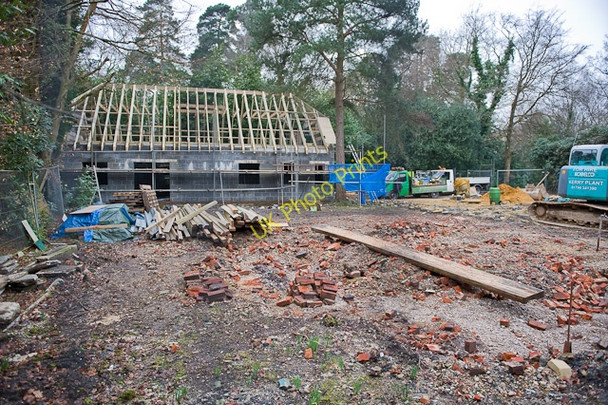 Photo 6"x4" House being built beside Chilworth Drove Chilworth Old Village c2009