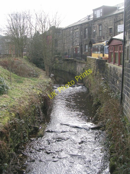 Photo 6"x4" Stream - Alma Road Todmorden c2009