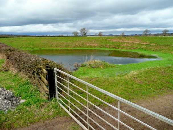 Photo 6"x4" Pool by the Upleadon to Corse road Upleadon Court\/SO7626 c2009