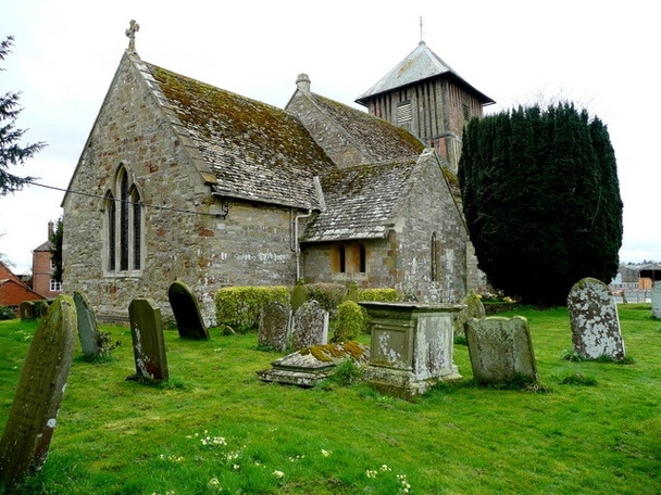 Photo 6"x4" St. Mary's church, Upleadon Upleadon Court\/SO7626 c2009 P1