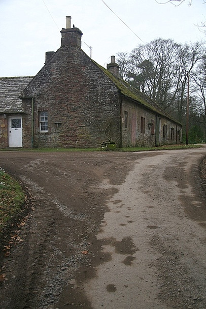 Photo 6"x4" Stables near Inshewan manor house Memus c2009