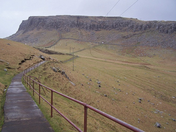 Photo 6"x4" Path from Neist Point lighthouse Waterstein c2009