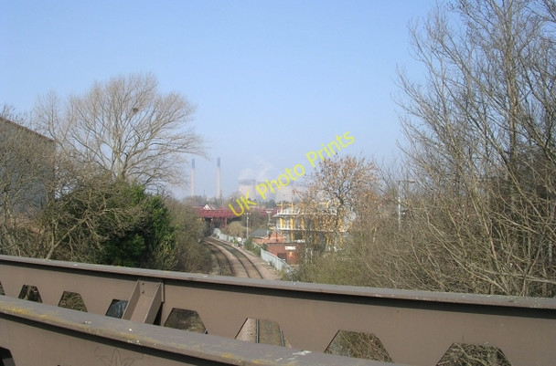 Photo 6"x4" View from Bridge KWS\/3 - Spawd Bone Lane Knottingley c2009