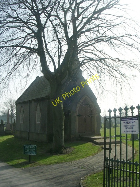 Photo 6"x4" Cemetery Chapel - Womersley Road Knottingley c2009