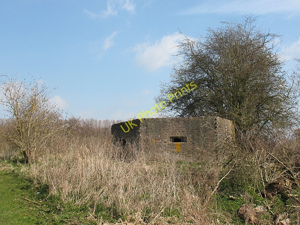 Photo 6"x4" Pill box fortification on the Medway Nettlestead\/TQ6852 c2009