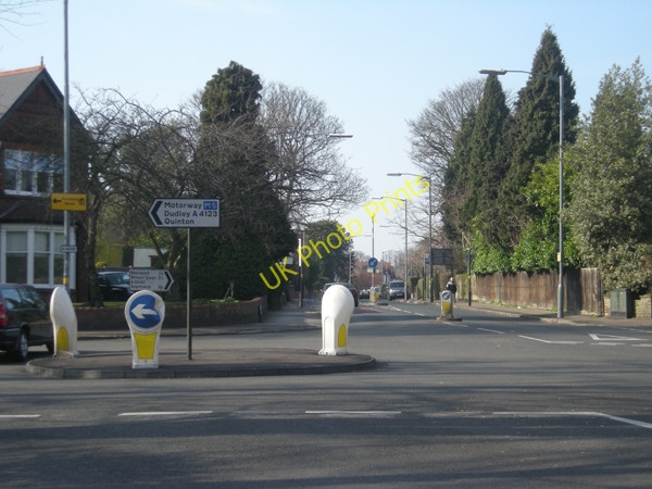 Photo 6"x4" Rush hour bottleneck Harborne c2009