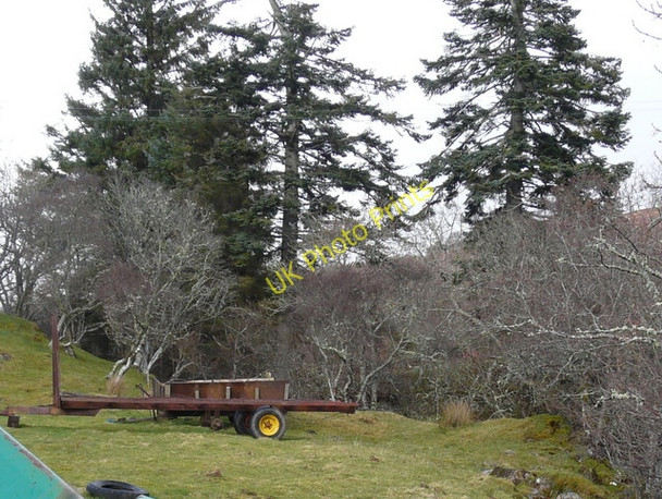 Photo 6"x4" Idle farm equipment at Remusaig. Remusaig c2009