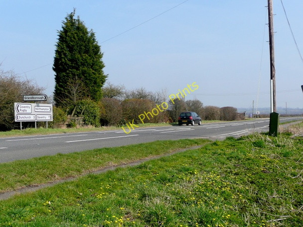 Photo 6"x4" A45 at the Grandborough Road junction Lower Green\/SP5068 c2009