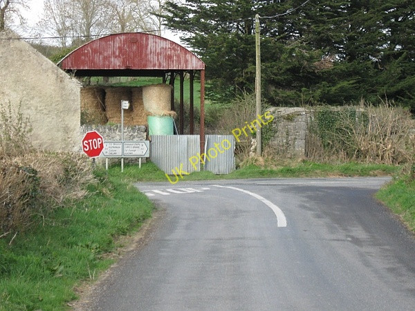 Photo 6"x4" Ballykeefe Crossroads Kilmangah c2009