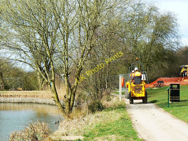 Photo 6"x4" Work in progress, Jubilee Lake, Wootton Bassett Wootton Bassett c2009