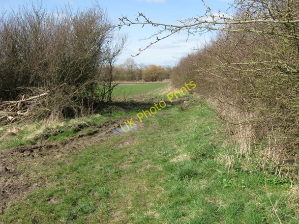 Photo 6"x4" Wide enough for a tractor \u00e2\u0080\u0093 Following the County Boundary Astrope c2009