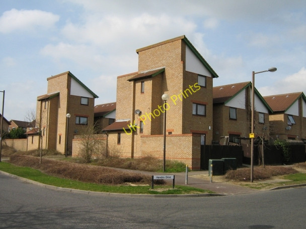 Photo 6"x4" Triangle roofing Crowhill\/SP8237 c2009