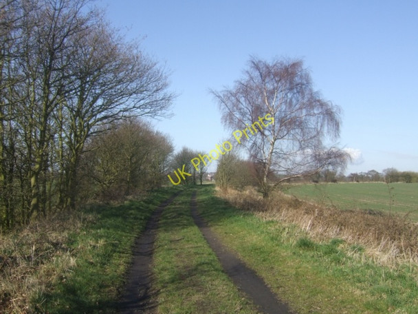 Photo 6"x4" Curve on the former mineral railway Wednesfield c2009