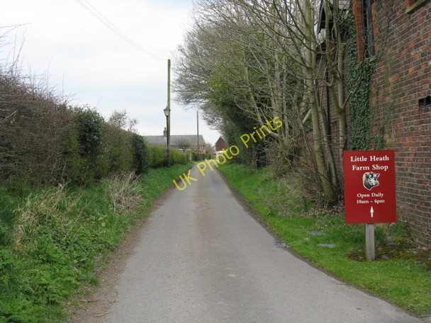 Photo 6"x4" Dunham Town - Cow Lane Altrincham c2009
