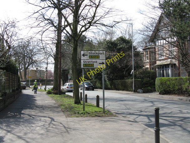 Photo 6"x4" Heaton Mersey - Mauldeth Road Cheadle\/SJ8688 c2009