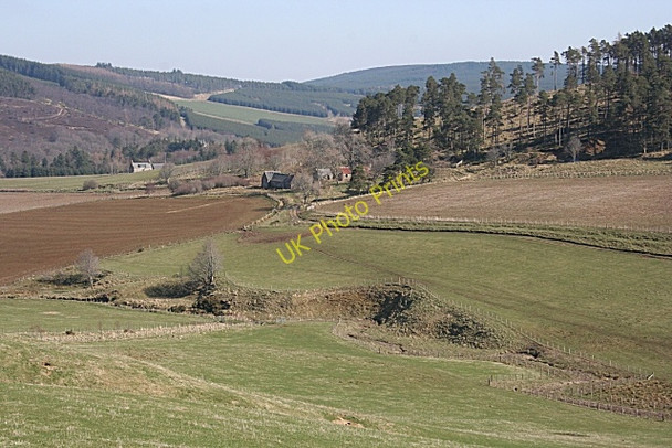 Photo 6"x4" Townhead from Glenbeg Haugh of Glass c2009