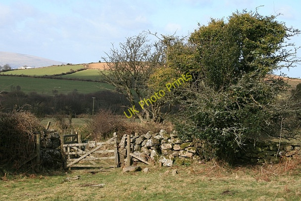 Photo 6"x4" Gate onto Butterdon Down Moretonhampstead c2009