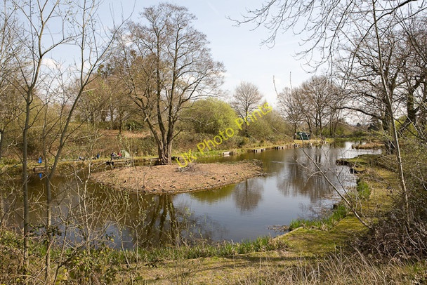 Photo 6"x4" Eastleigh & District Angling Club private fishing pond Eastleigh\/SU4519 c2009 P1
