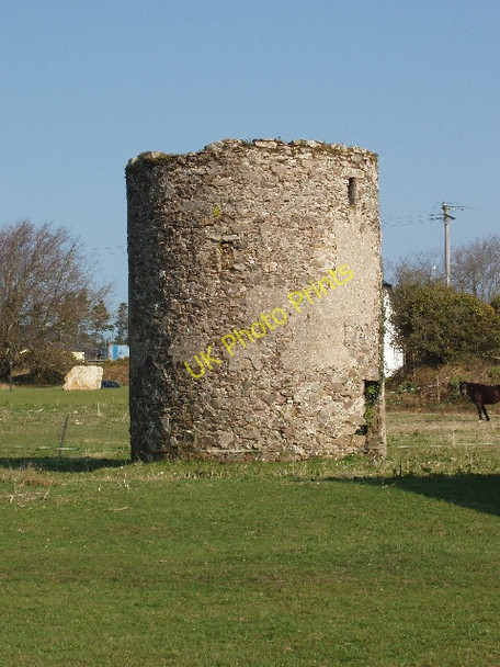 Photo 6"x4" Ruin of windmill near Mullanour Murntown c2009