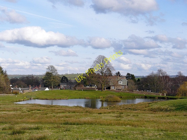 Photo 6"x4" Village green and duck pond, Caldbeck Caldbeck c2009