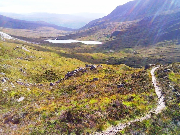 Photo 6"x4" Path to Bealach na Lice Bealach B\u00e0n\/NG9451 c2008