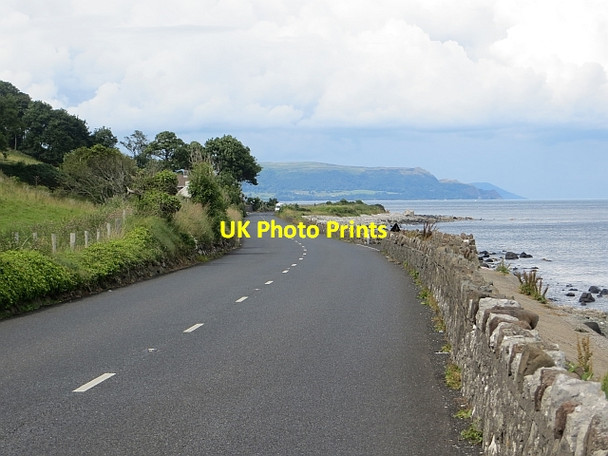 Photo 6"x4" Coast Road Carncastle c2013