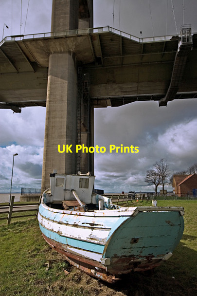 Photo 6"x4" Boat by the bridge, Hessle Hessle\/TA0326 c2014