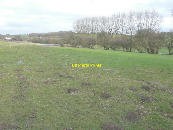 Photo 6"x4" Flooding in the Elham Valley Elham c2014