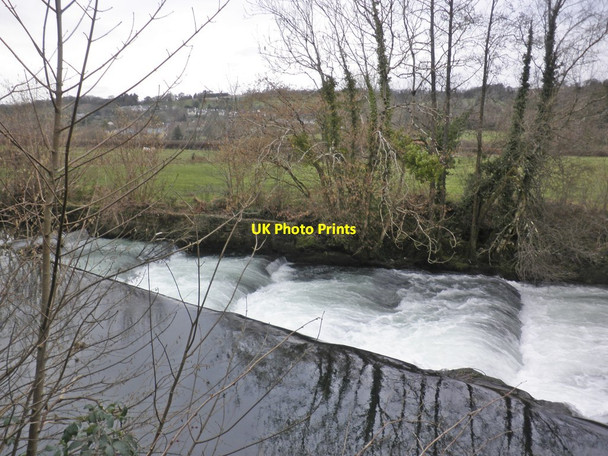 Photo 6"x4" Former salmon trap on River Barle Brushford\/SS9225 c2014
